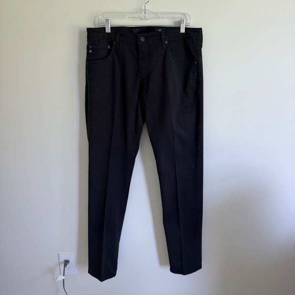 Ag Adriano Goldschmied Other - AG Adriano Goldschmied The Tellis Modern Slim Leg Pants Black 36x32 1783BESNNY